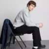 Jeans mit mittlerer Leibhöhe und lockerem, geradem Schnitt