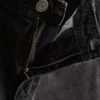 Jeans mit mittlerer Leibhöhe und lockerem, geradem Schnitt