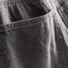 Jeans mit mittlerer Leibhöhe und lockerem, geradem Schnitt