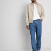 Jeans mit mittlerer Leibhöhe und lockerer Passform