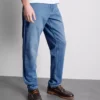 Jeans mit mittlerer Leibhöhe und schmaler Passform