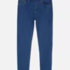 Jeans mit mittlerer Leibhöhe und schmaler Passform