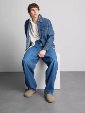 Jeans-Truckerjacke