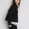 Jeansjacke aus Baumwolle mit aufgesetzten Taschen