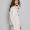 Jeansjacke aus Baumwolle mit aufgesetzten Taschen