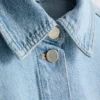 Jeansjacke aus Baumwolle mit aufgesetzten Taschen