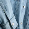 Jeansjacke aus Baumwolle mit aufgesetzten Taschen