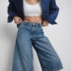 Jeansshorts aus Baumwoll-Denim