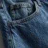 Jeansshorts aus Baumwoll-Denim