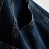 Jeansshorts in gerader Passform