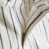 Jeansshorts mit mittlerem Bund und Umschlag