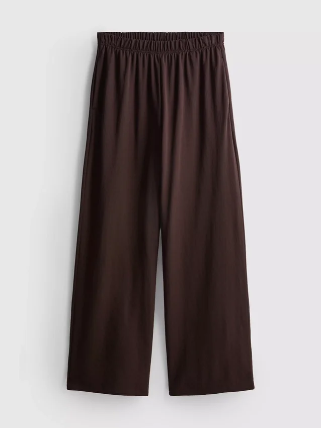 Jersey-Hose mit weitem Bein