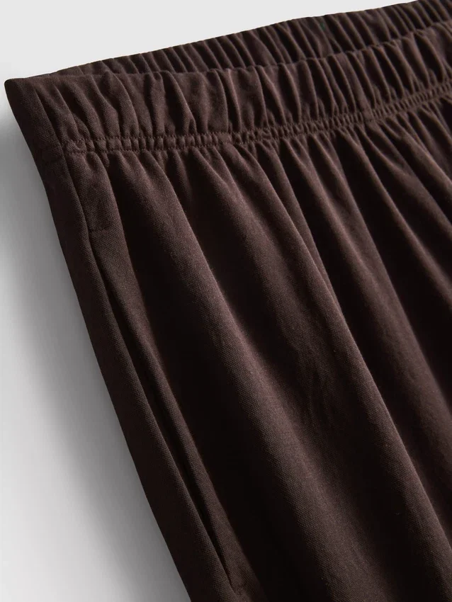 Jersey-Hose mit weitem Bein