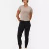 Jersey-Leggings mit hoher Taille