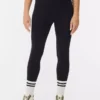 Jersey-Leggings mit hoher Taille