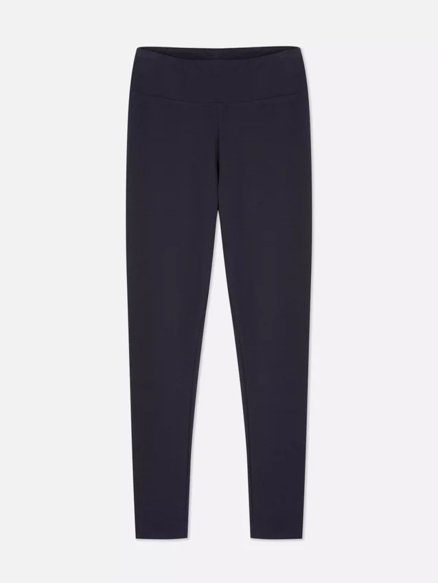 Jersey-Leggings mit hoher Taille
