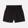 Jersey-Shorts mit Kordelzug