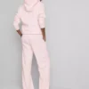 Jogginghose aus Baumwollmischung mit geradem Bein
