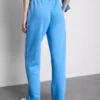 Jogginghose aus Baumwollmischung mit geradem Bein
