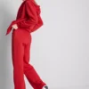 Jogginghose aus Baumwollmischung mit geradem Bein