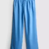 Jogginghose aus Baumwollmischung mit geradem Bein