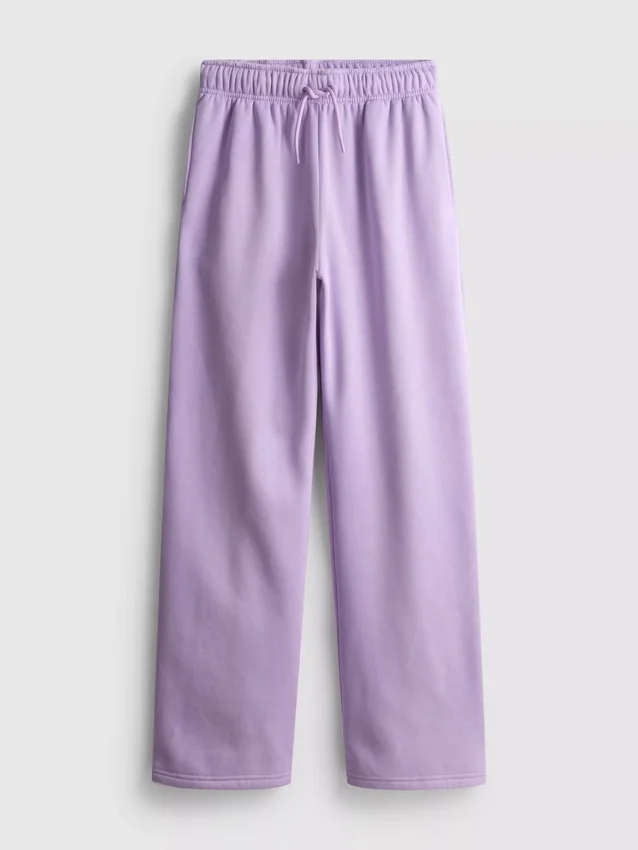 Jogginghose aus Baumwollmischung mit geradem Bein