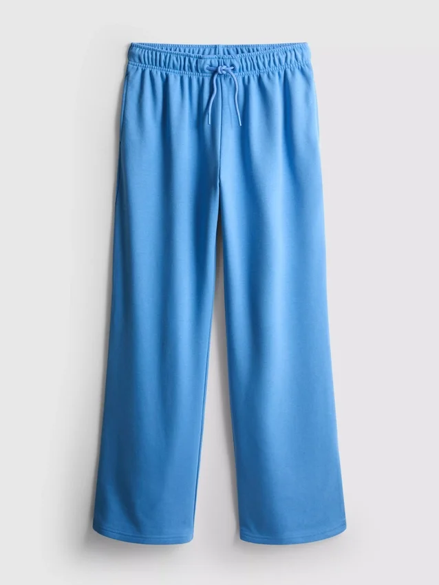 Jogginghose aus Baumwollmischung mit geradem Bein