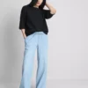 Jogginghose aus Denim mit geradem Bein