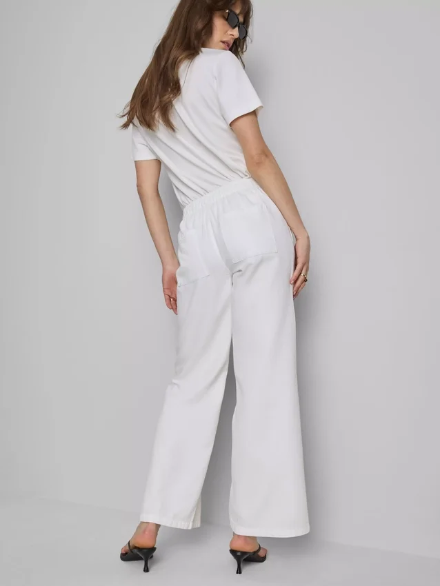 Jogginghose aus Denim mit geradem Bein