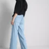 Jogginghose aus Denim mit geradem Bein
