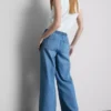 Jogginghose aus Denim mit geradem Bein