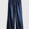 Jogginghose aus Denim mit geradem Bein