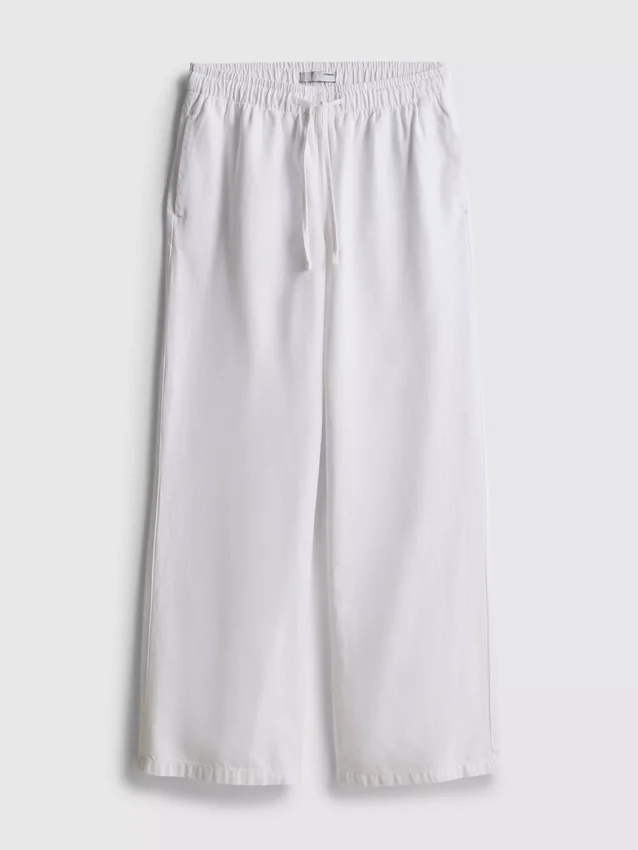 Jogginghose aus Denim mit geradem Bein