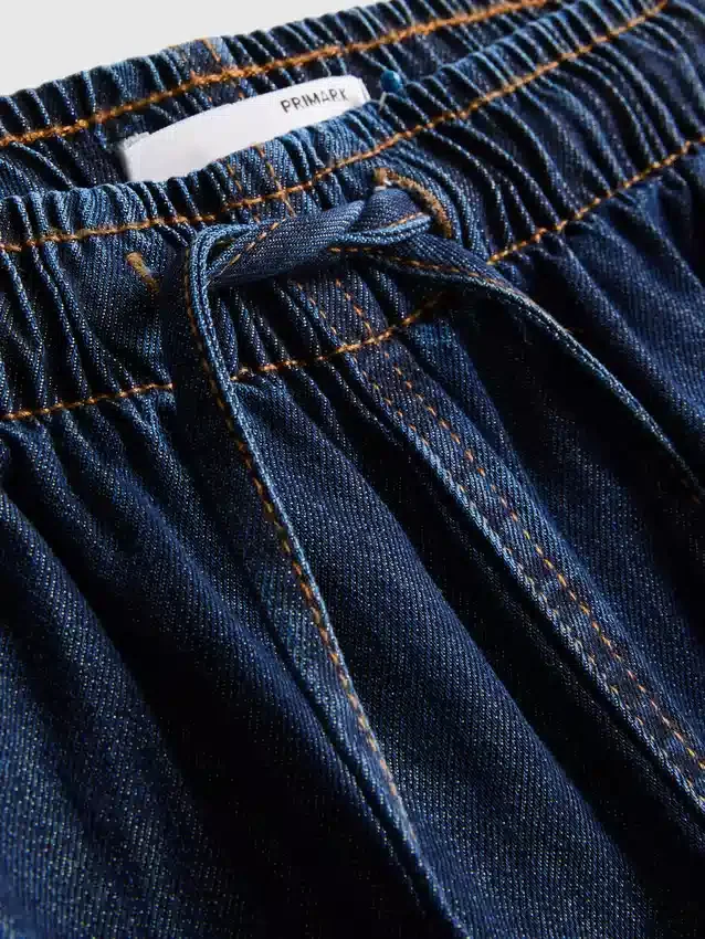 Jogginghose aus Denim mit geradem Bein
