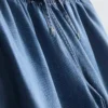 Jogginghose aus Denim mit geradem Bein
