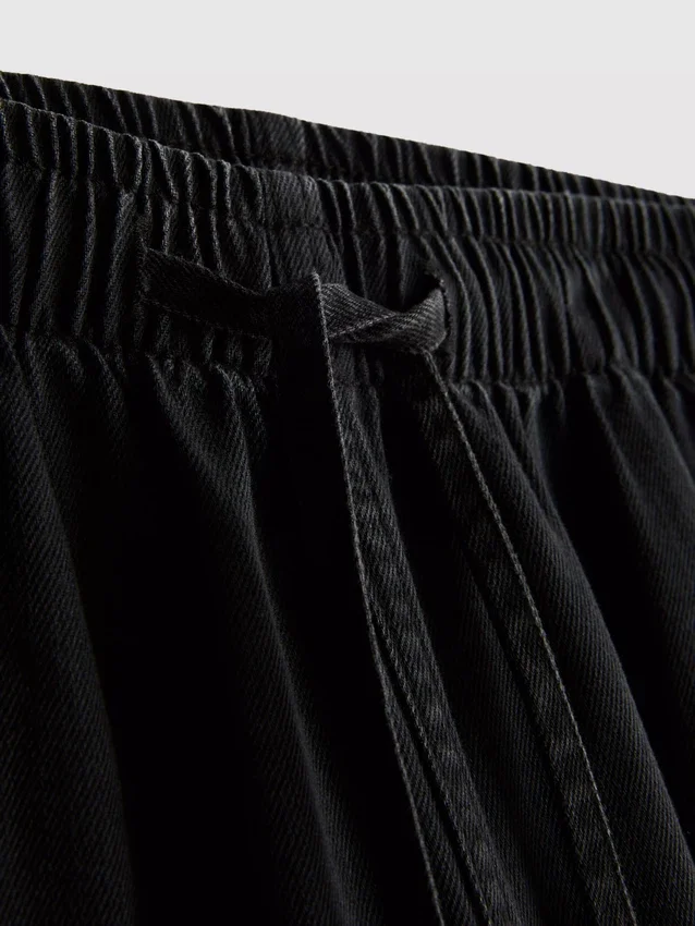 Jogginghose aus Denim mit geradem Bein