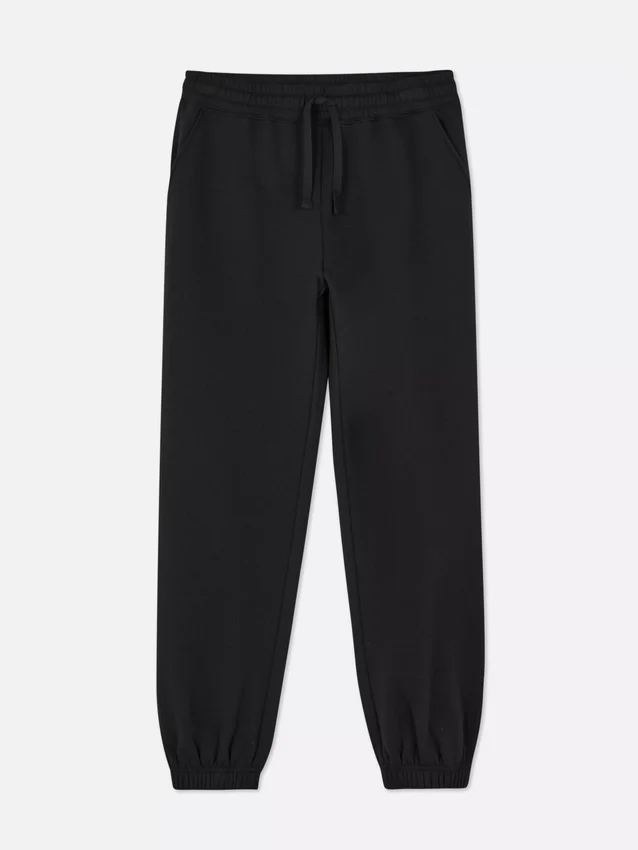 Jogginghose mit Bündchen an den Beinen und Kordelzug