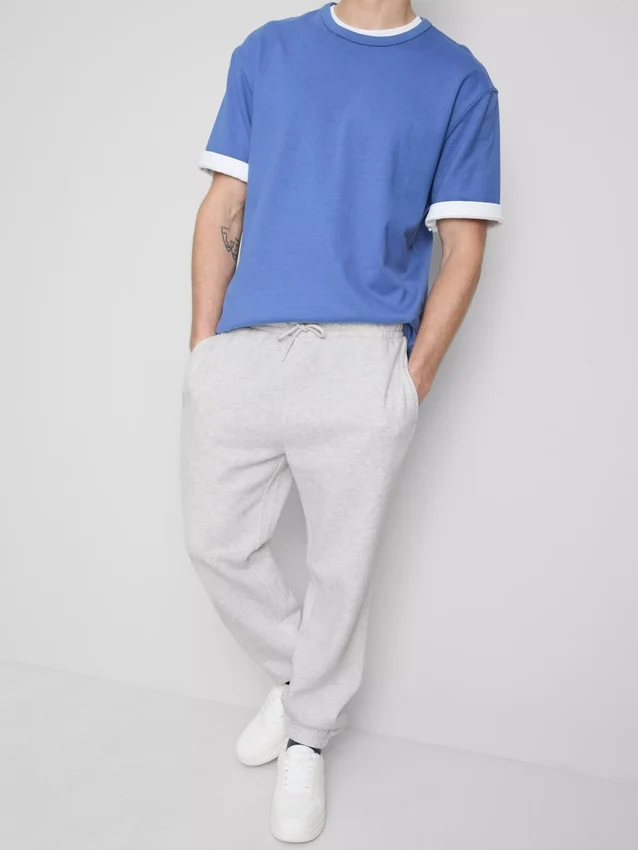 Jogginghose mit Stretch-Bund und Bündchen