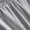 Jogginghose mit weitem Bein und Falten aus baumwollreichem Material