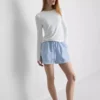 Jogginghosen aus Baumwoll-Denim
