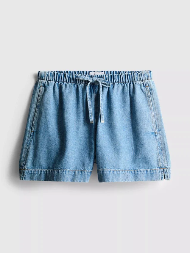 Jogginghosen aus Baumwoll-Denim