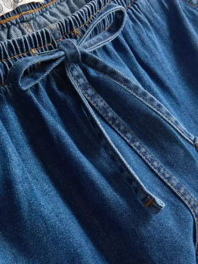 Jogginghosen aus Baumwoll-Denim