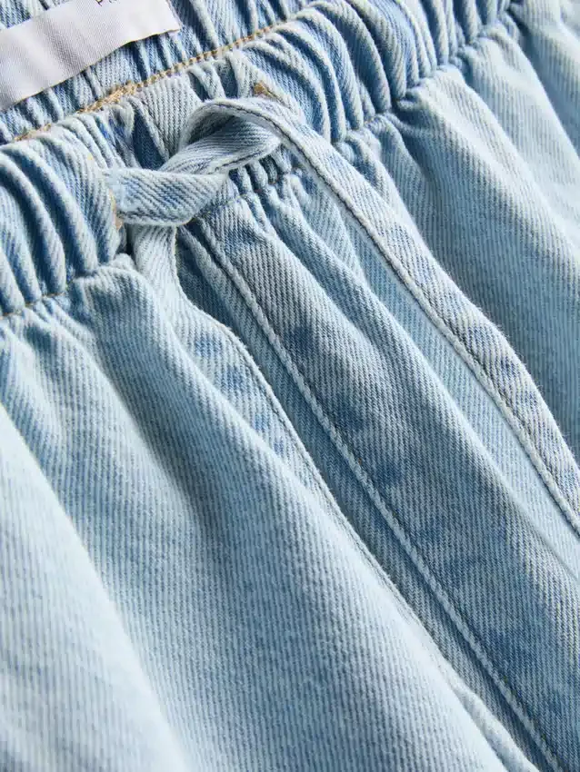 Jogginghosen aus Baumwoll-Denim