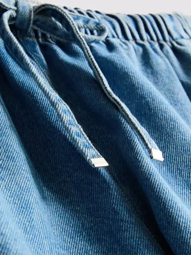 Jogginghosen aus Baumwoll-Denim