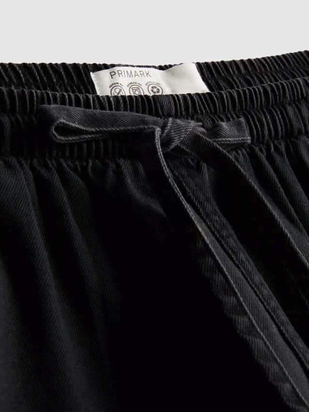 Jogginghosen aus Baumwoll-Denim