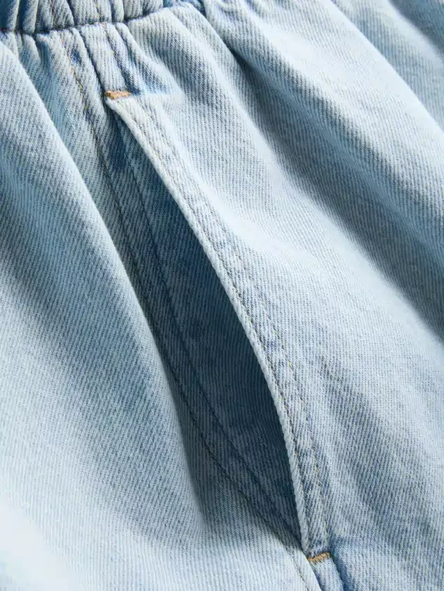 Jogginghosen aus Baumwoll-Denim