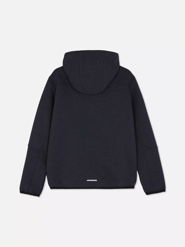 Kapuzenjacke mit Reissverschluss
