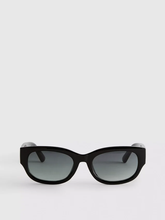 Klobige, eckige Sonnenbrille