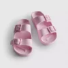 Klobige Sandalen mit doppeltem Schnallenriemen