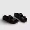 Klobige Sandalen mit doppeltem Schnallenriemen